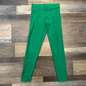 Primary Girls 8 Grass Green Leggings